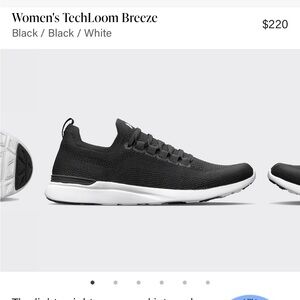 APL Women’s TechLoom Breeze Black/White (size US 8.5)